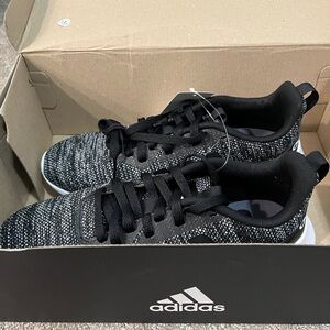 Adidas Black and White Sneakers